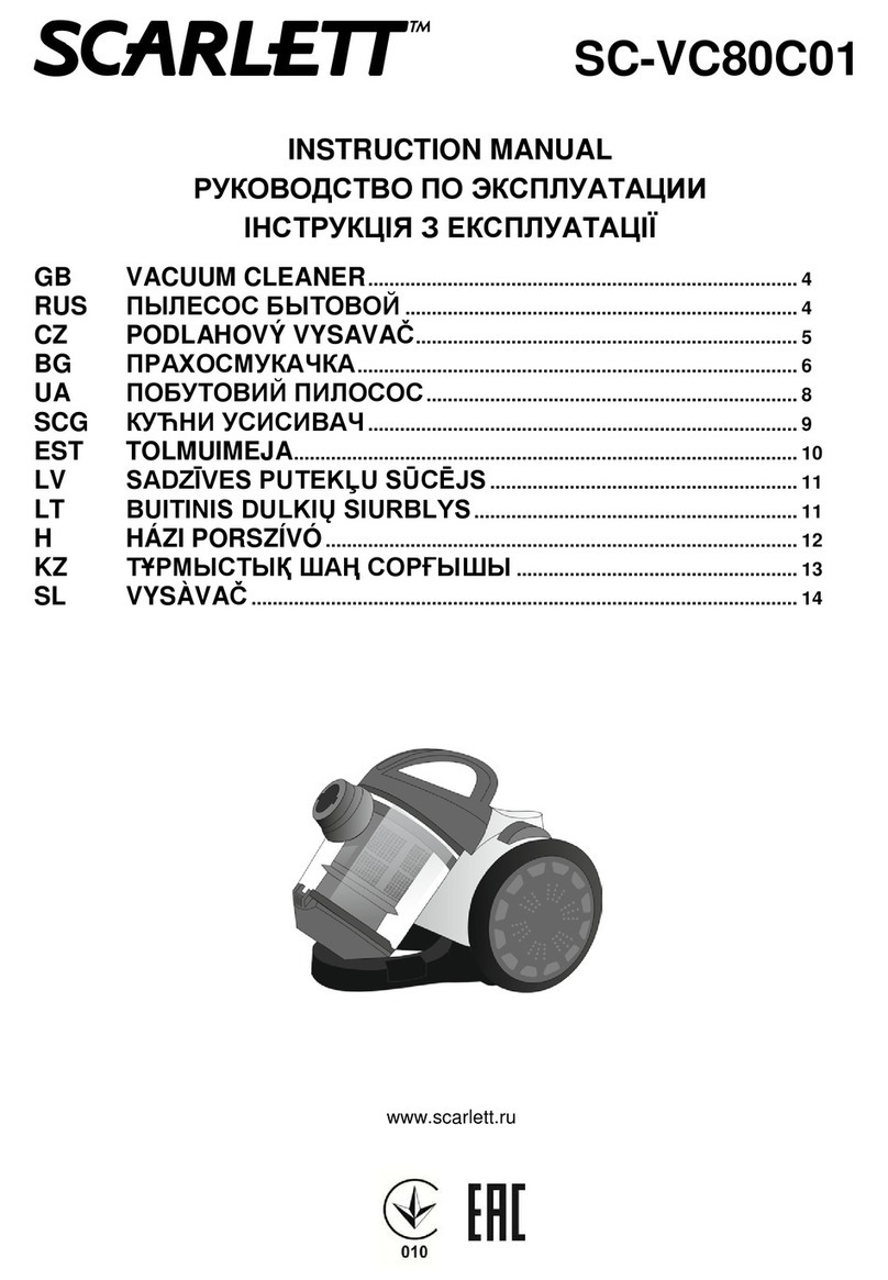 Scarlett SC-VC80C01 instruction manual