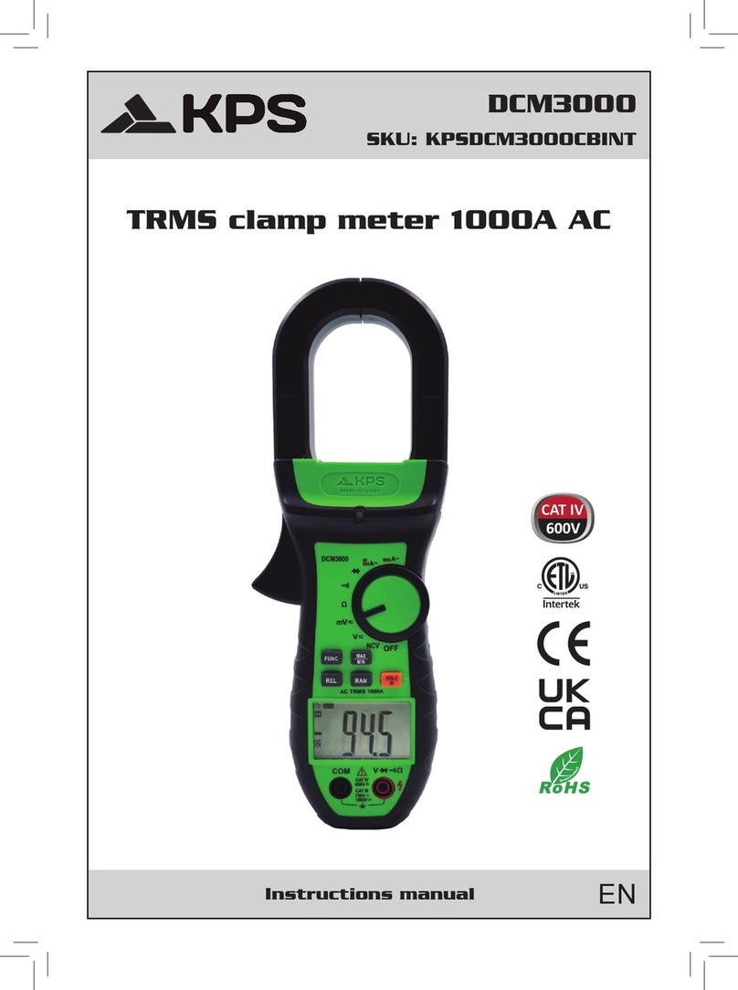 KPS DCM3000 User manual