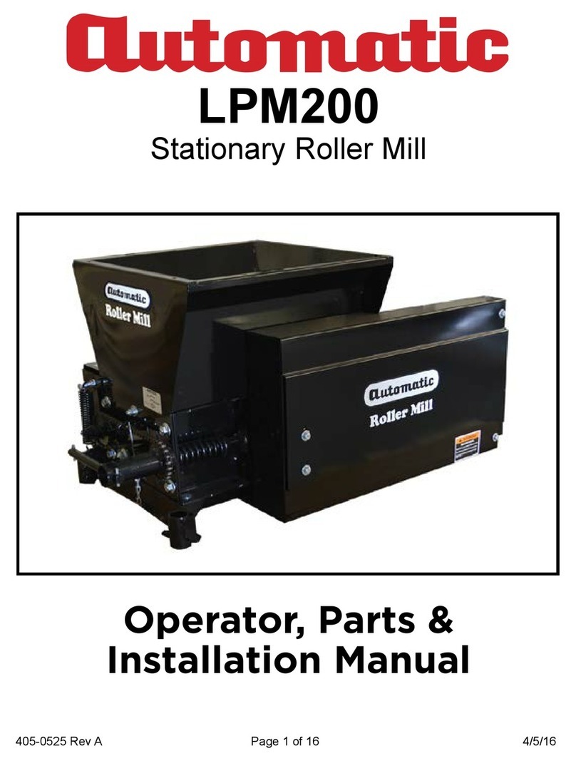 Automatic LPM200 Operator's & installation manual