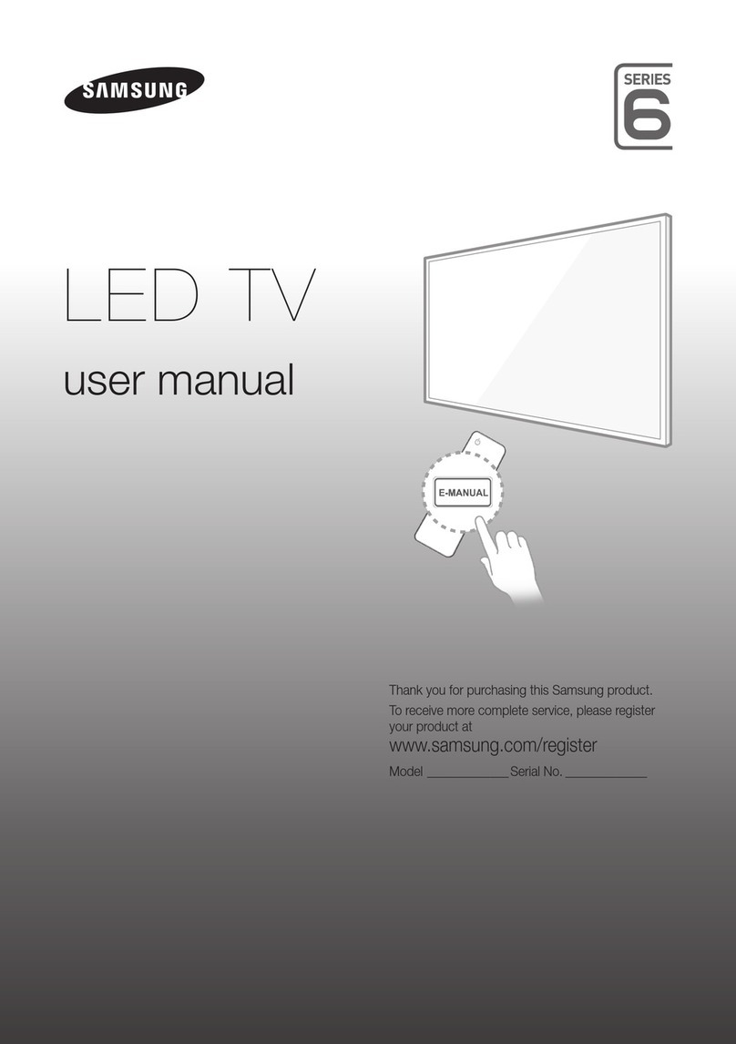 Samsung 6 series User manual Samsung 6 series User manual