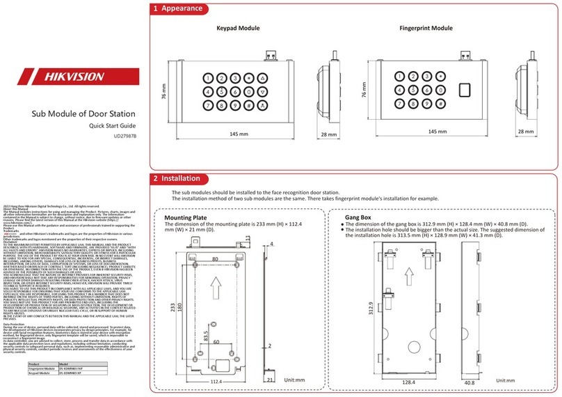 HIK VISION DS-KDM9403-FKP User manual