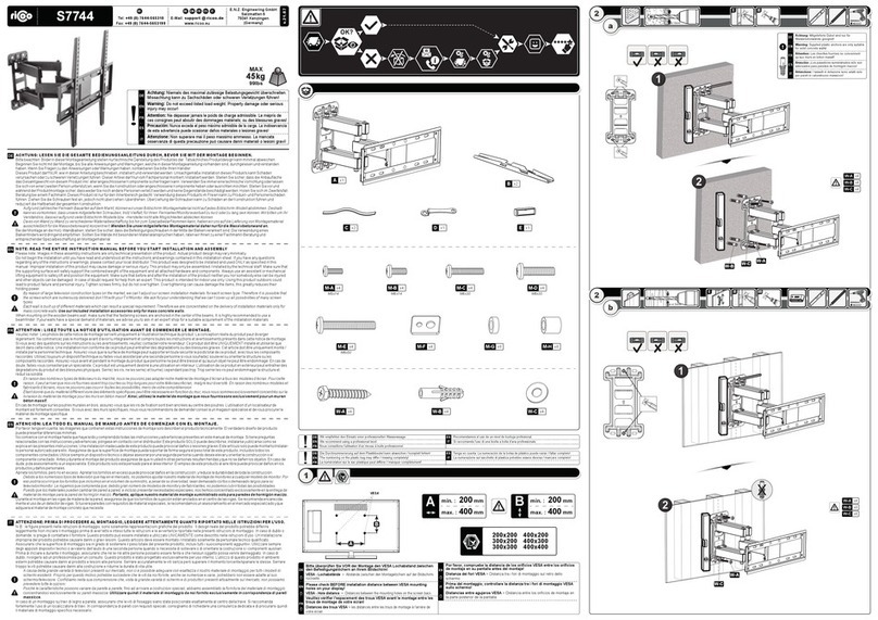 E.N.Z. Engineering ricoo S7744 User manual E.N.Z. Engineering ricoo S7744 User manual