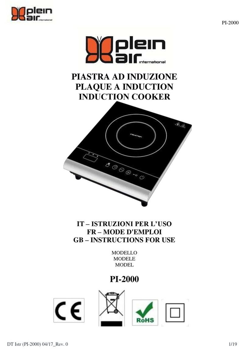 Plein Air PI-2000 User manual