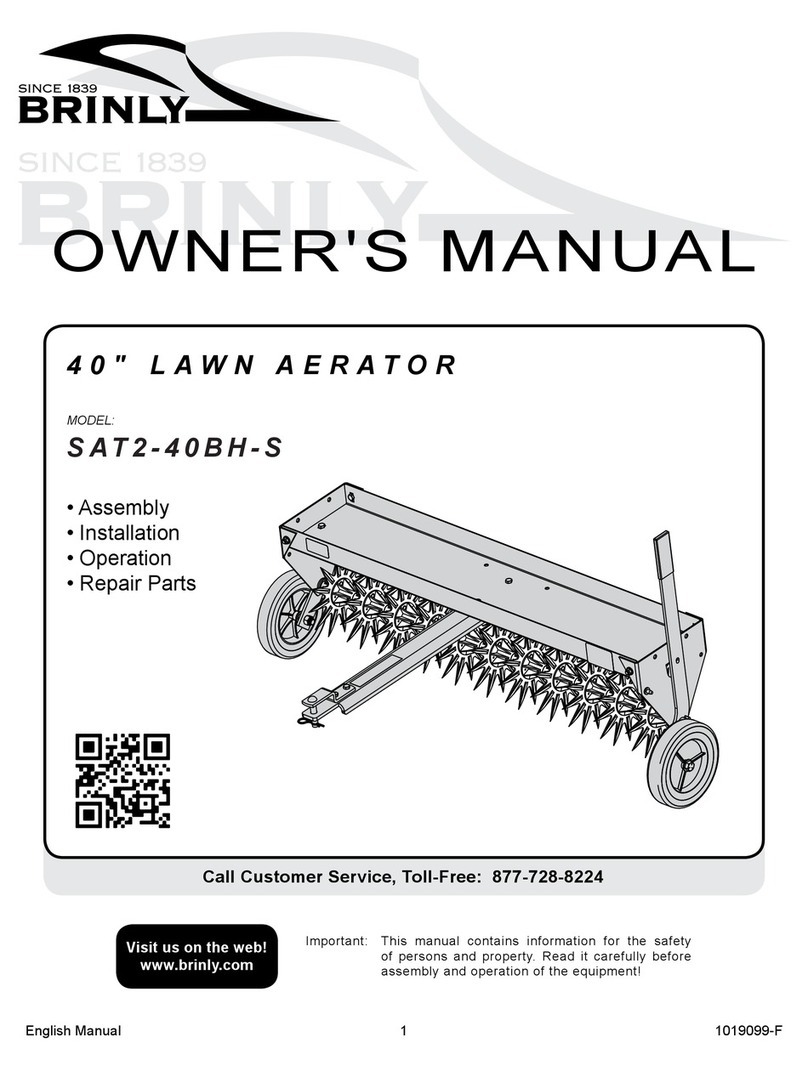 Brinly SAT2-40BH-S User manual