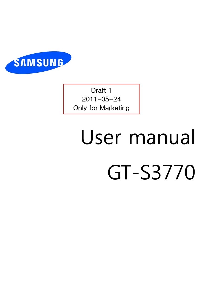 Samsung GT-S3770 user manual