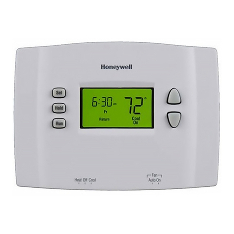 Honeywell Home RTH2410B1019/E1 User manual