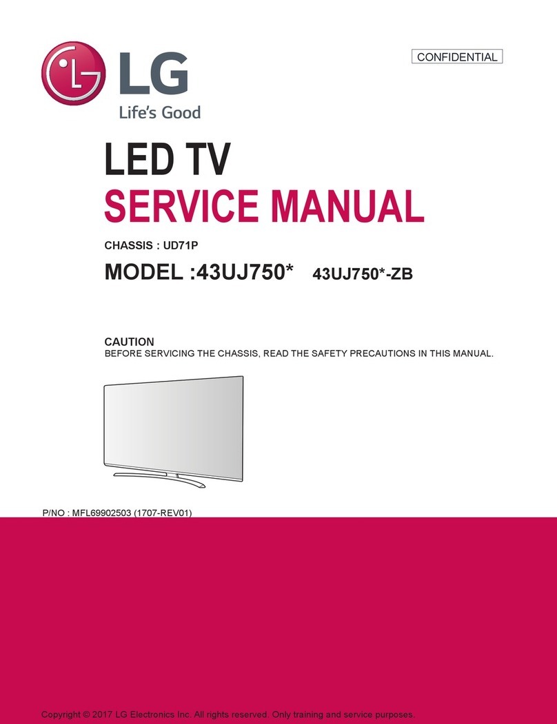 LG 43UJ750 Series User manual