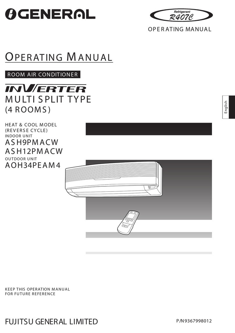 General INVERTER ASH9PMACW User manual