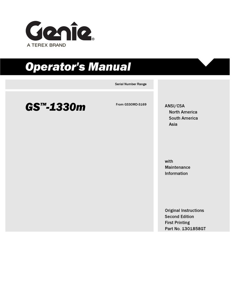 Terex GS30MD-3169 User manual Terex GS30MD-3169 User manual