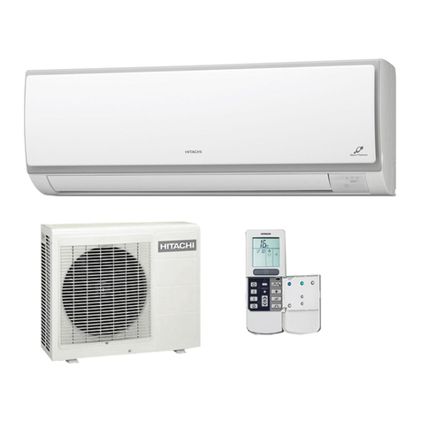 Hitachi RAS-08CH8 User manual