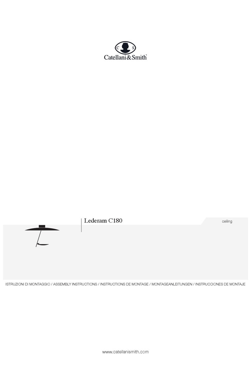 Catellani & Smith Lederam C180 Assembly instructions