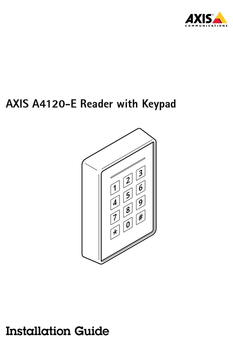 Axis A4120-E User manual