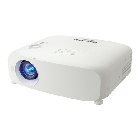 Panasonic PT-VZ470U operating instructions