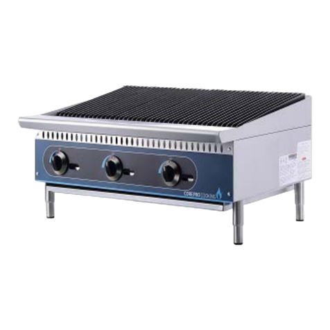 CORE PRO COOKING CP-CB24-M User manual