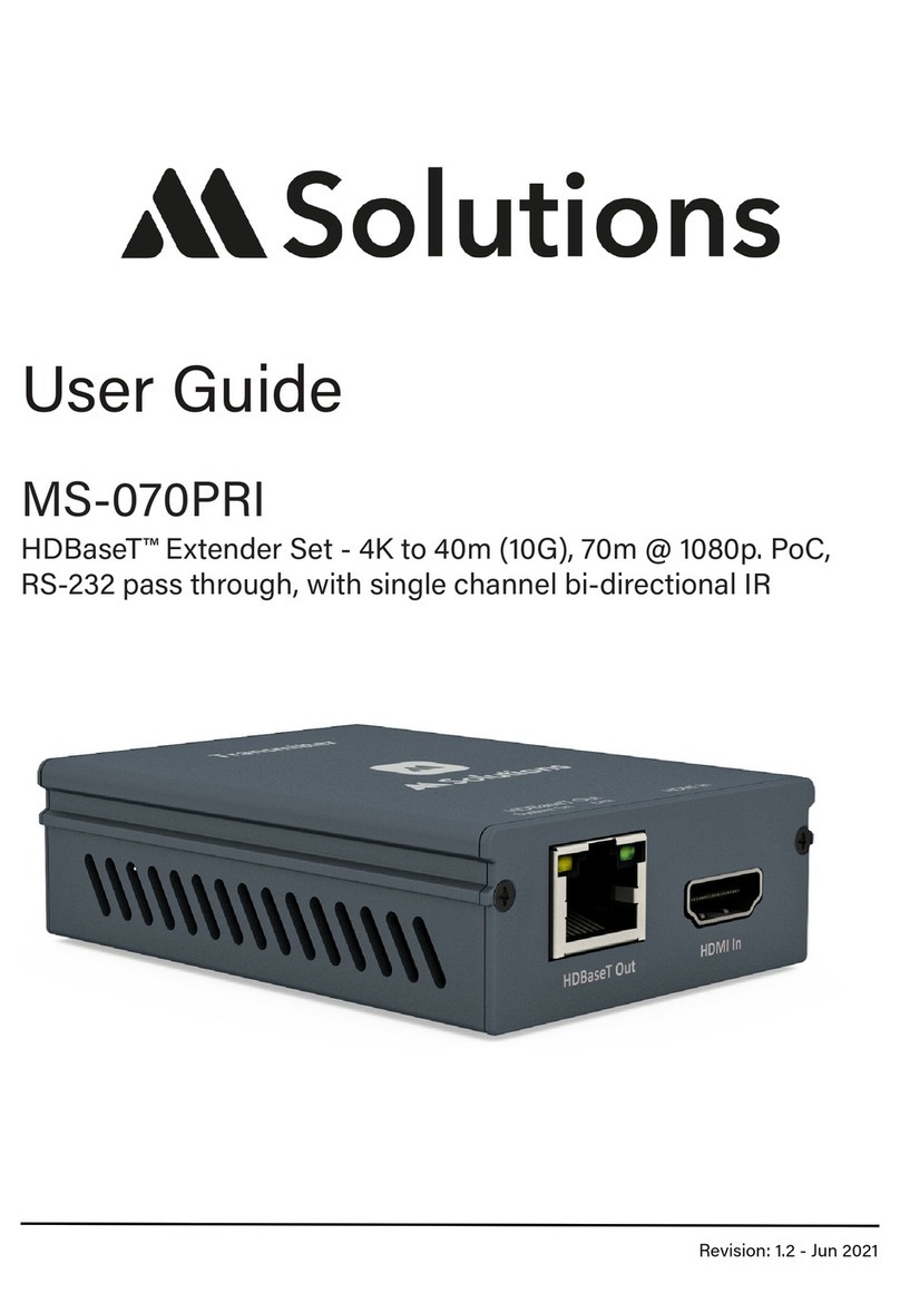 M Solutions MS-070PRI user guide