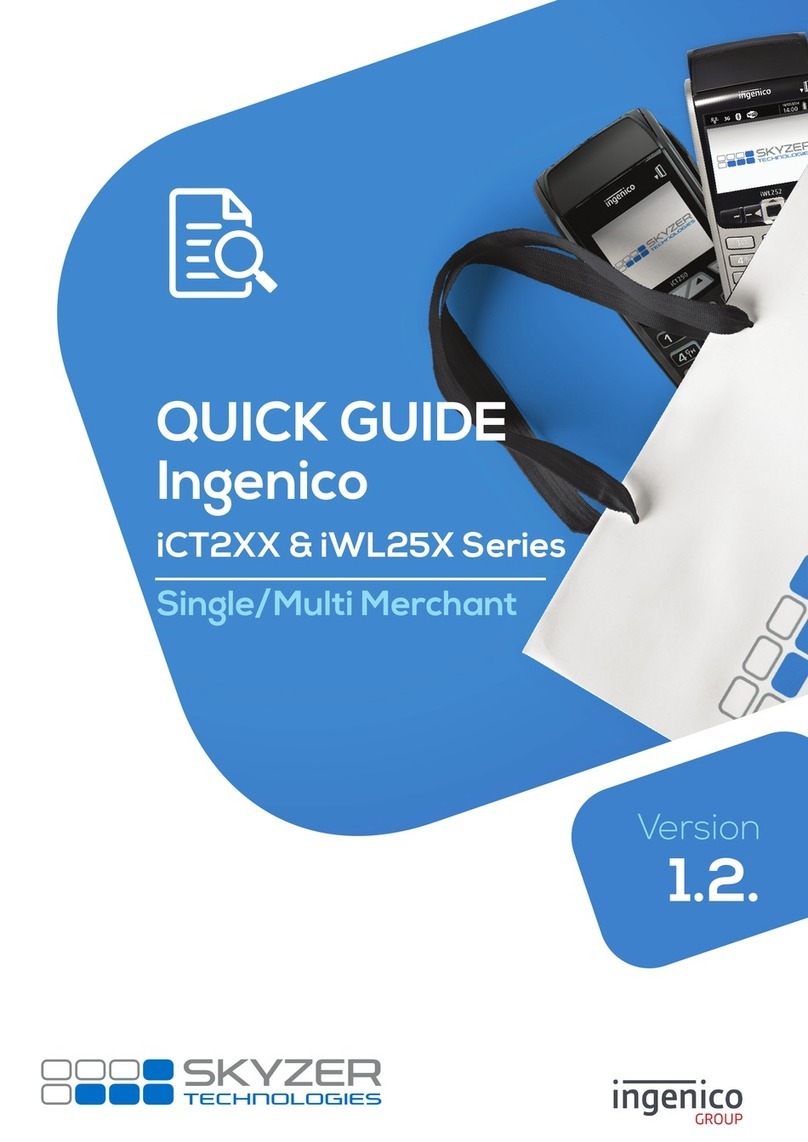 Skyzer Ingenico iCT2 Series User manual
