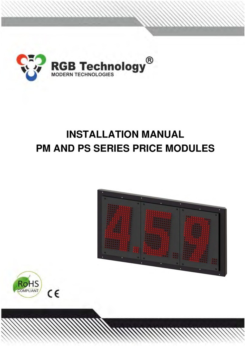 RGB Technology PM Series installation manual