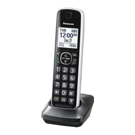 Panasonic KX-TGFA61B installation manual