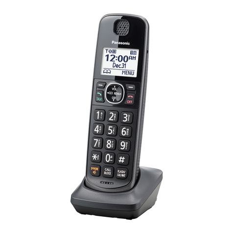 Panasonic KX-TGEA60M installation manual