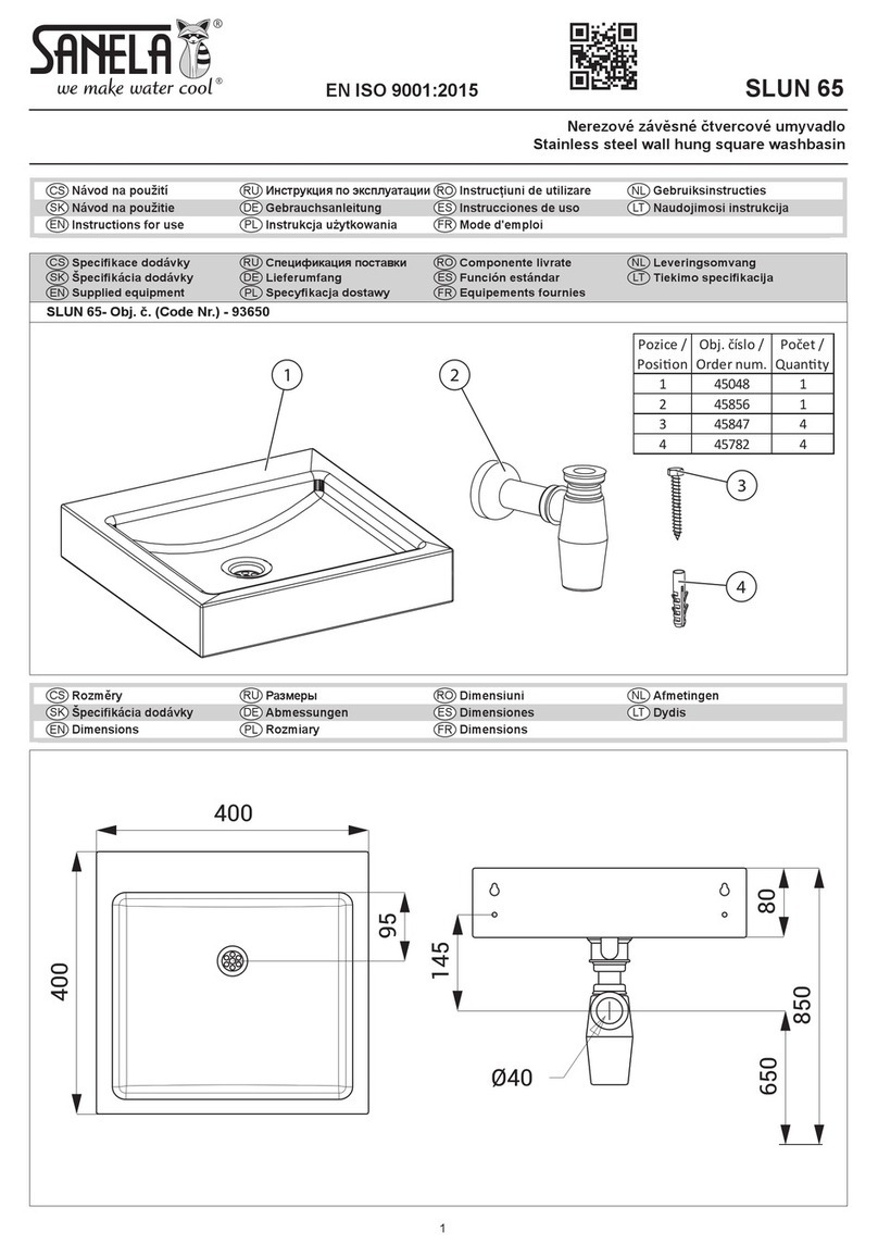 Sanela SLUN 65 Instructions for use