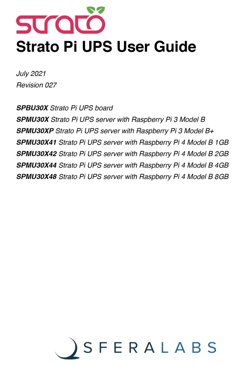 Sferalabs Strato Pi SPMU30X user guide