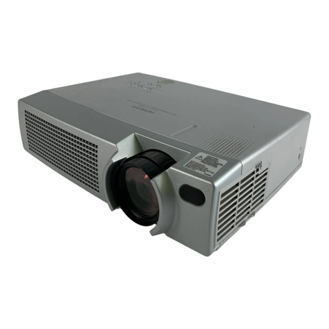 Hitachi CP-X380 User manual