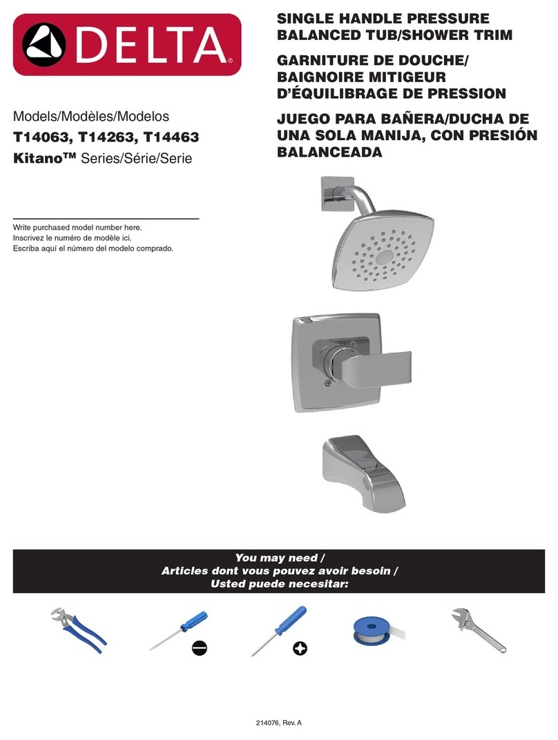 Delta Kitano T14063 User manual