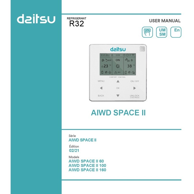 Daitsu AIWD SPACE II Series user manual