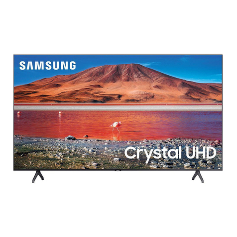 Samsung CRYSTAL UHD UE43TU7000U User manual