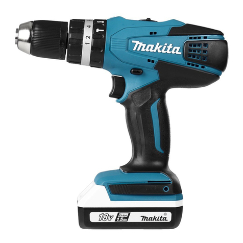 Makita HP457DWE10 User manual