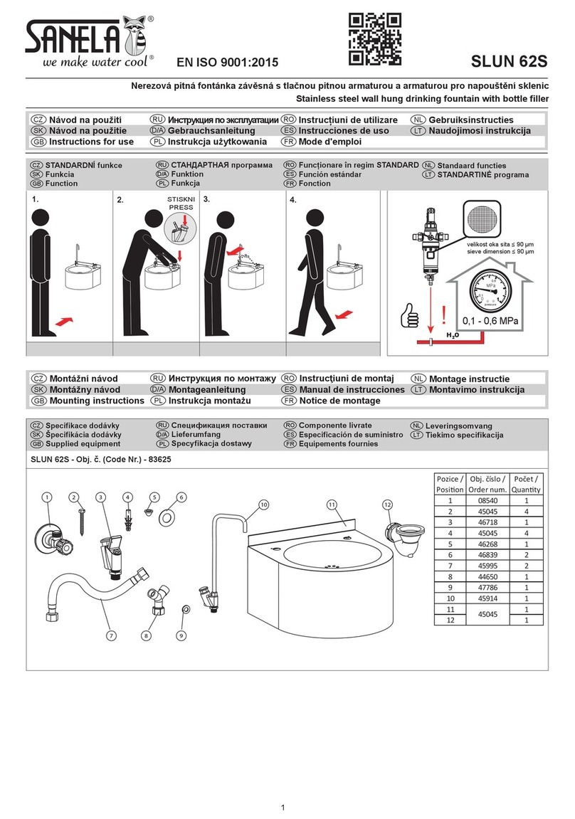 Sanela SLUN 62S Instructions for use