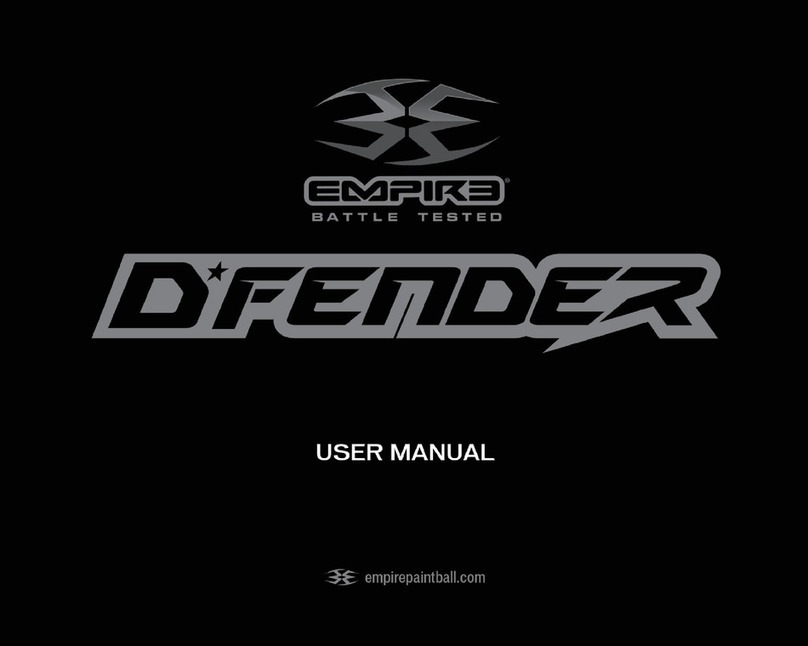 Empire Paintall D FENDER user manual
