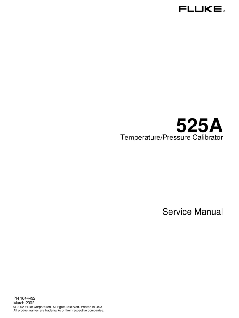 Fluke 525A Service manual