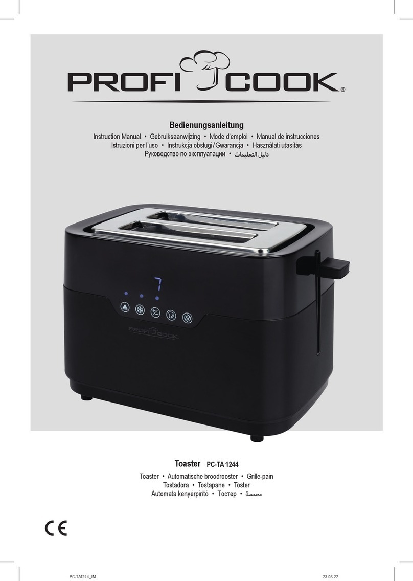 Proficook PC-TA 1244 instruction manual