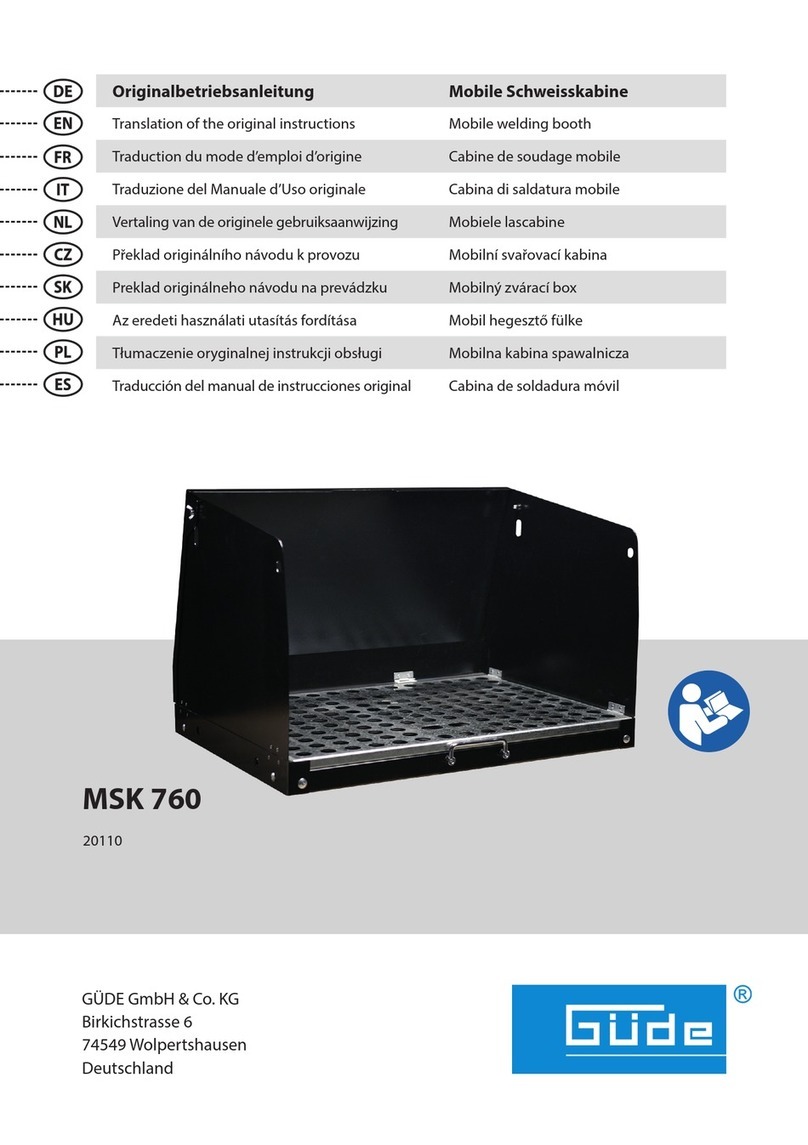 GÜDE MSK 760 Translation of the original instructions