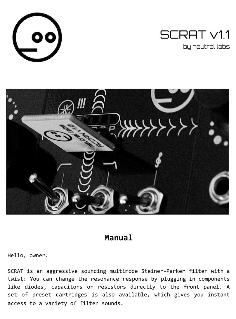 neutral labs SCRAT v1.1 manual