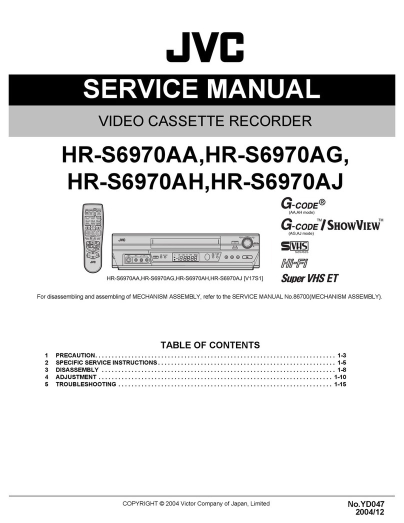 JVC HR-S6970AA Service manual