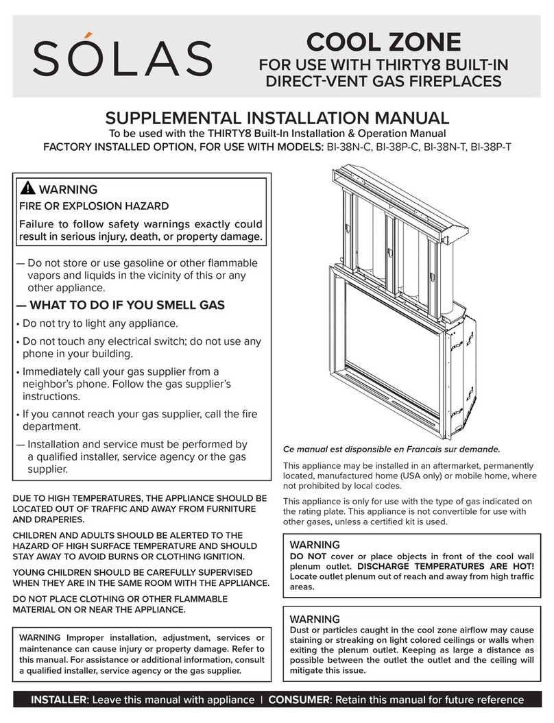 Solas COOL ZONE Owner's manual