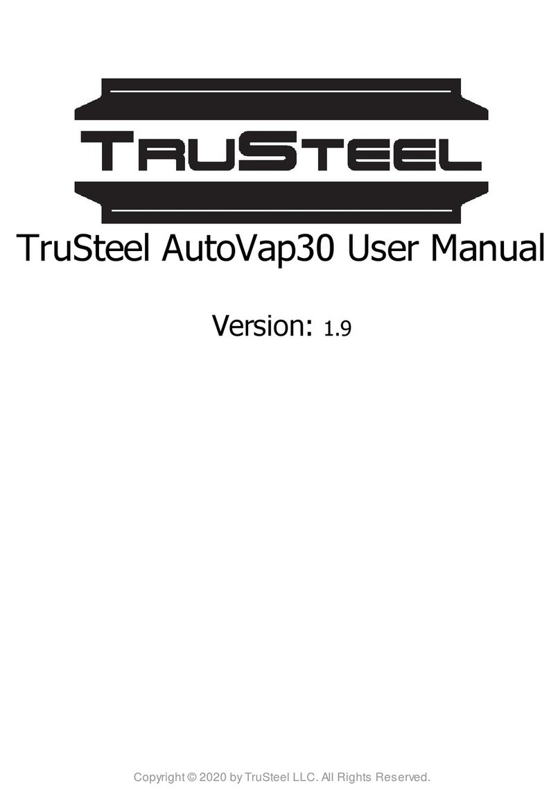TruSteel AutoVap30 user manual