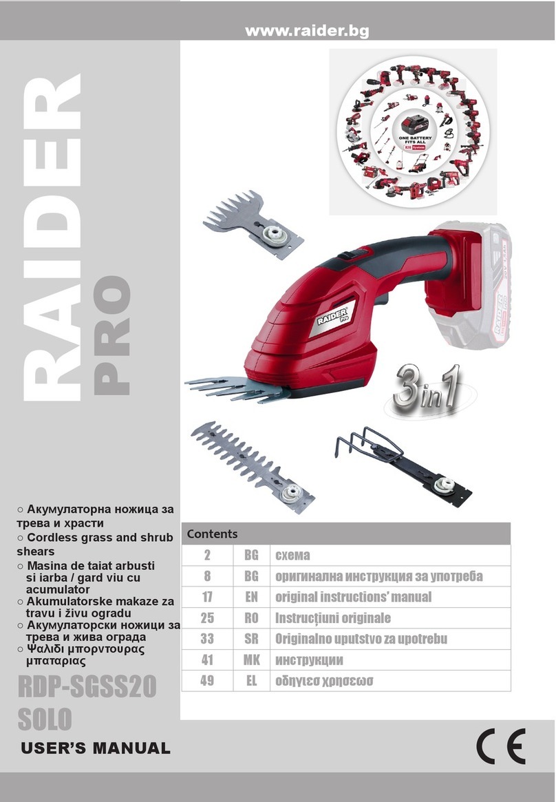 Raider RDP-SGSS20 SOLO user manual