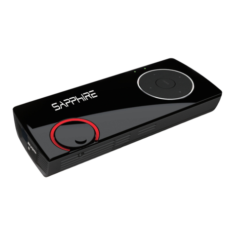 Sapphire Audio Mini projector 101 quick start guide
