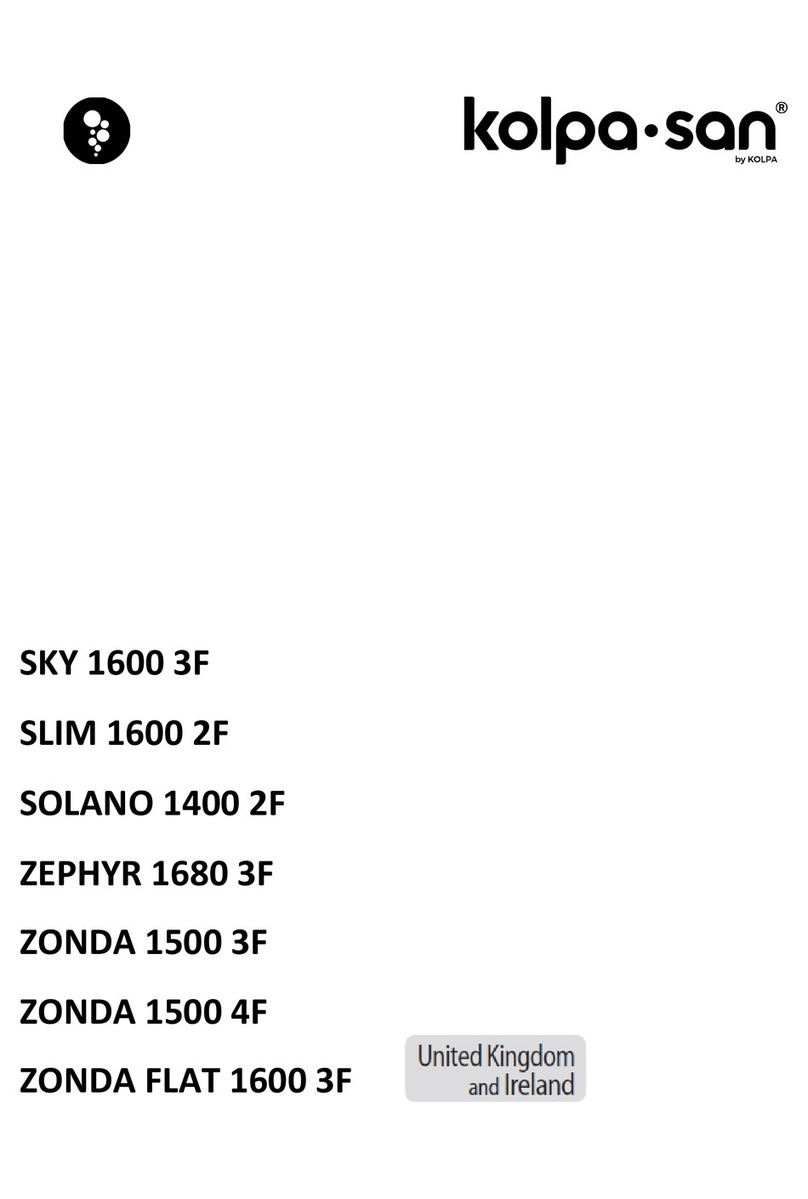 Kolpa Kolpa-san SKY 1600 3F manual