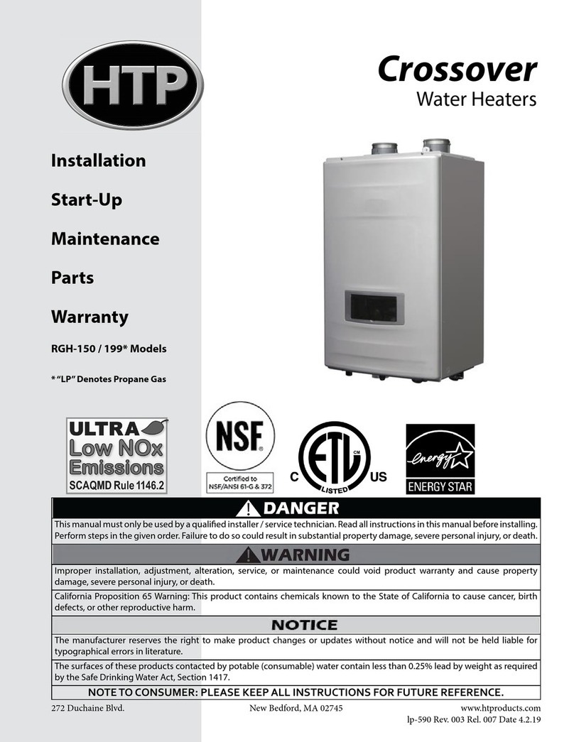 HTP RGH-199 Installation manual