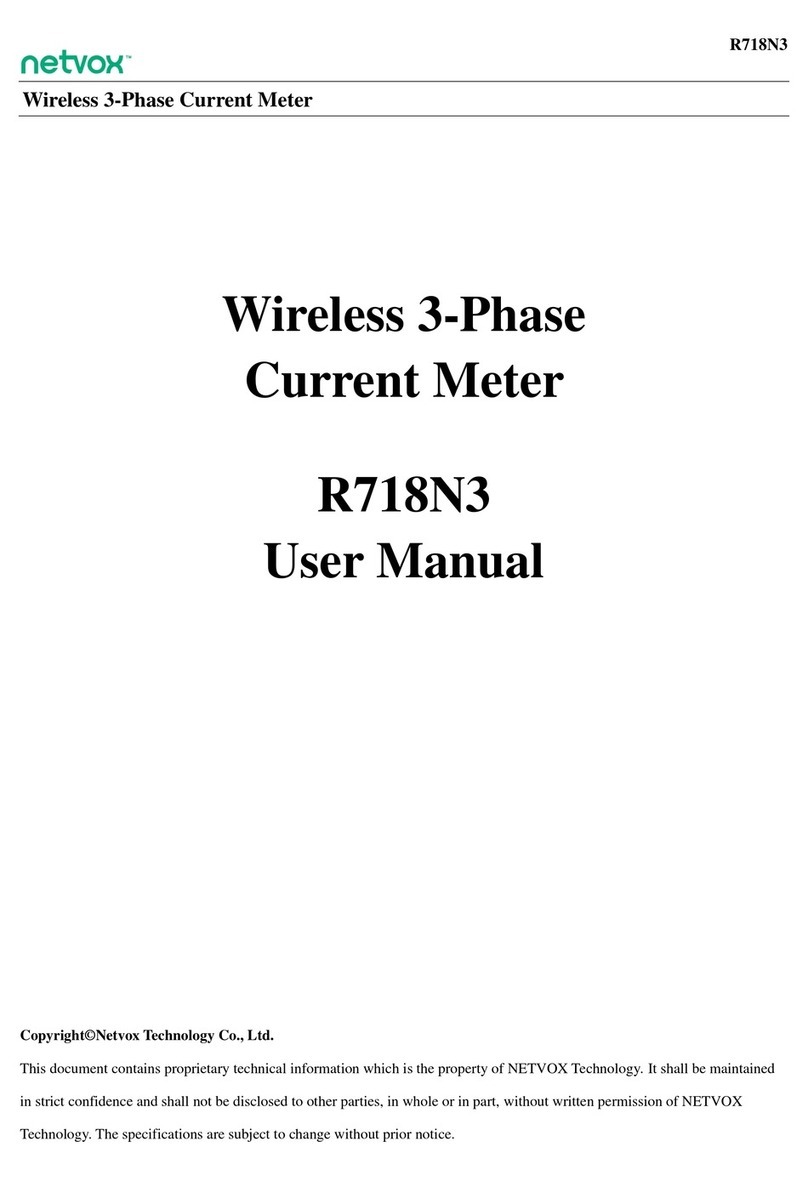 netvox R718N360 User manual netvox R718N360 User manual