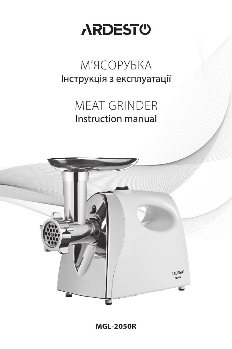 ARDESTO MGL-2050R User manual