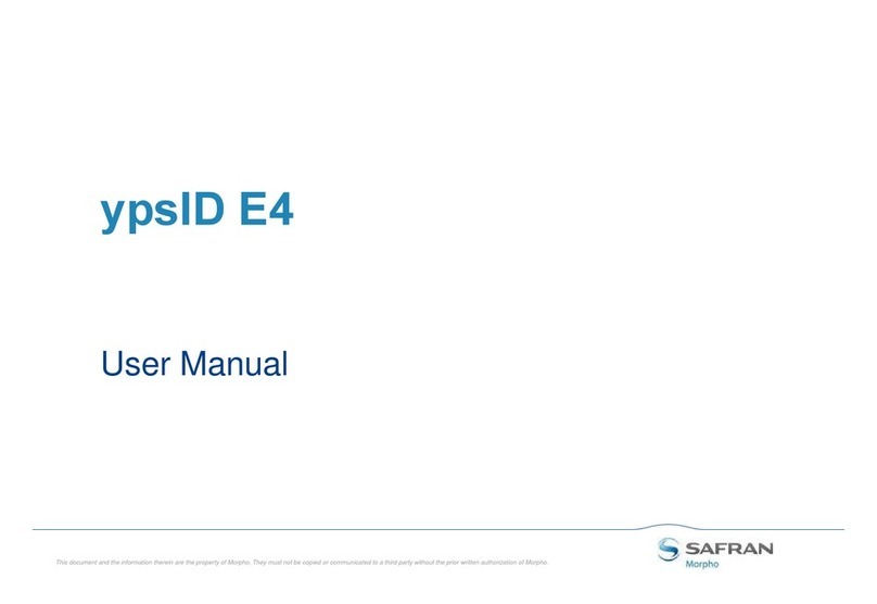 Safran ypsID E4 user manual