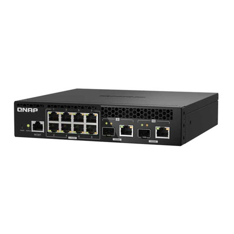 QNAP QSW-M2108R-2C Quick installation guide