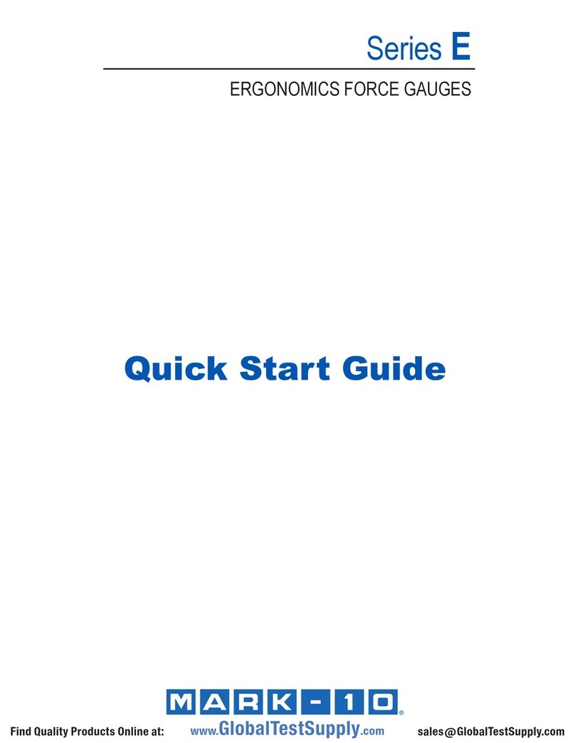 Mark-10 E Series User manual