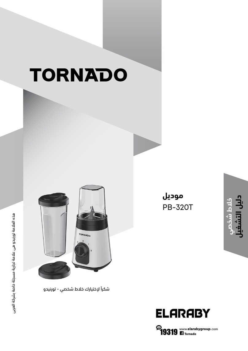 ELARABY TORNADO PB-320T User manual