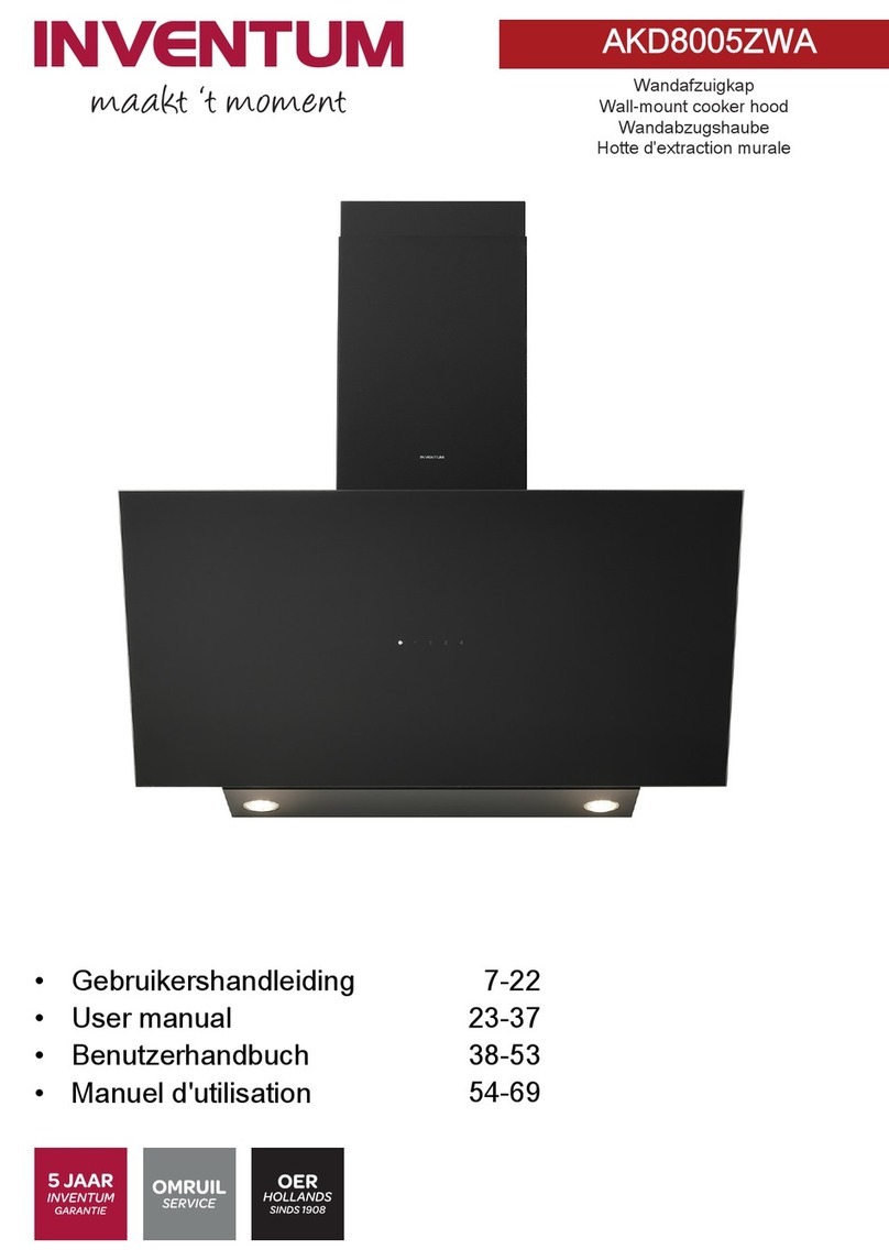 inventum AKD8005ZWA User manual